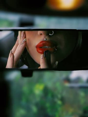 Girl's lips