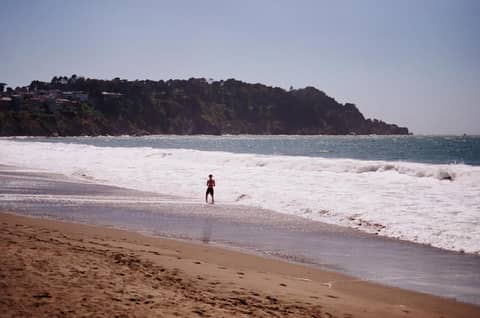 Caught Between Waves