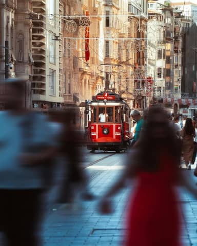 istanbul beyoglu tramvay